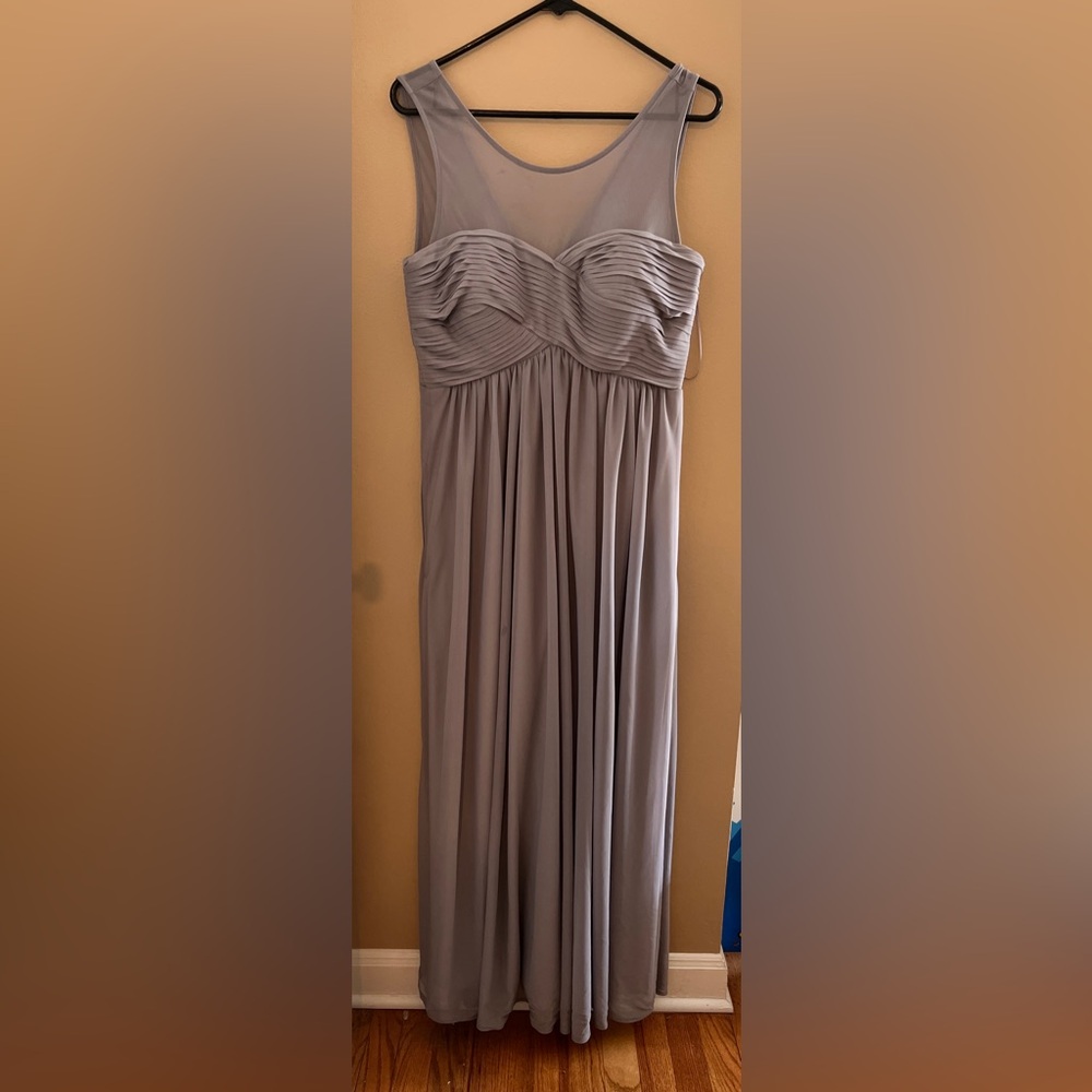 Birdy Grey Strapless Gray Dress